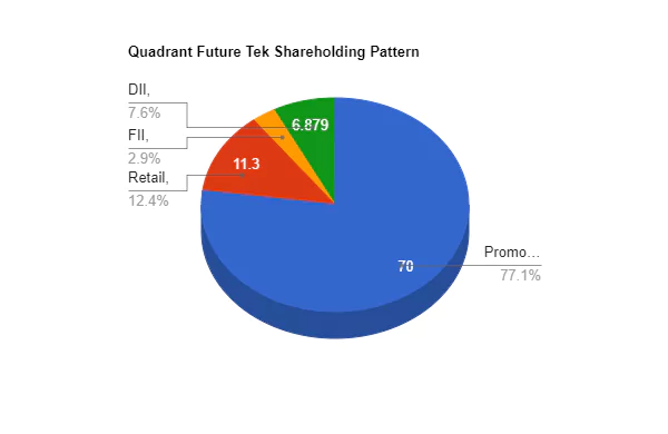 Quadrant Future Tek Shareholding Pattern